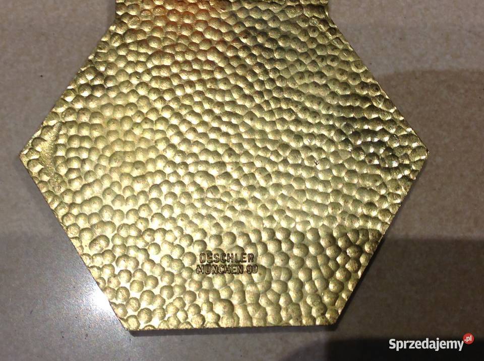 Stary Medal ŚwBernhard Bernard z Psem Sygnowany lubuskie Nowa Sól