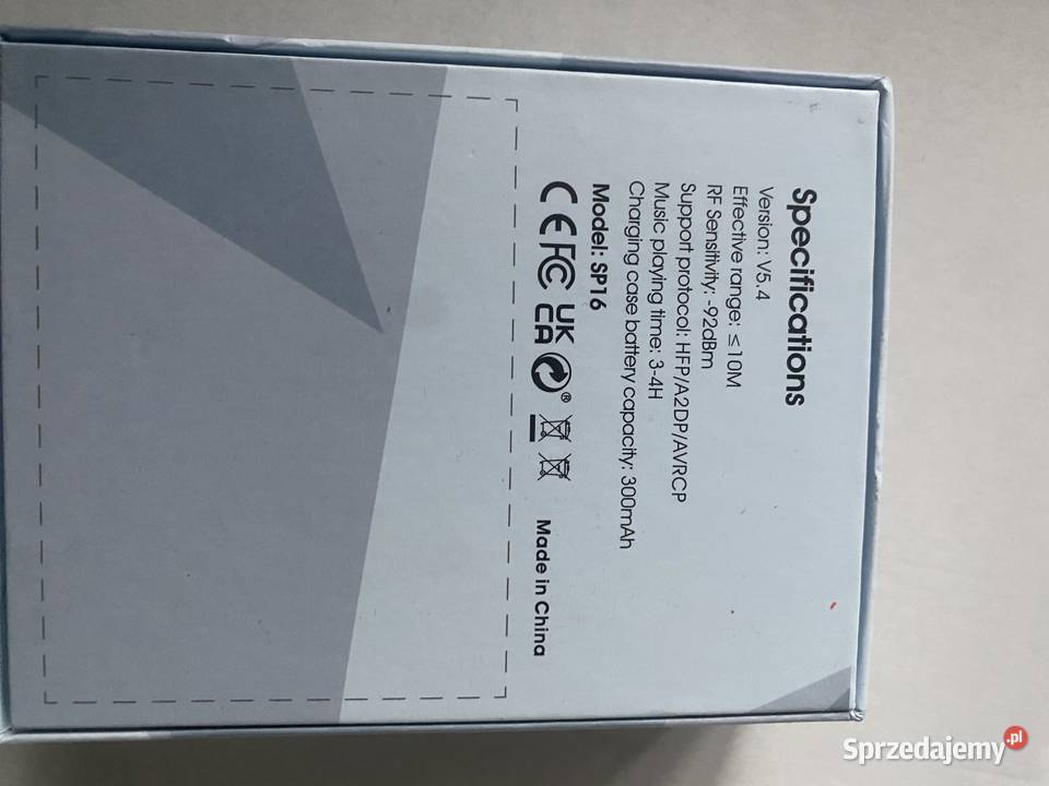 Słuchawki bezprzewodowe Elektronika