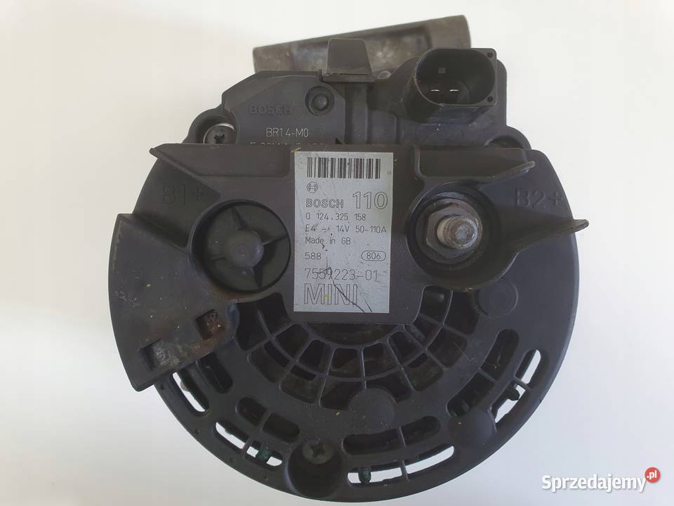 ALTERNATOR Mini One R50 R53 16 16V 110A bosch lubelskie Rudka