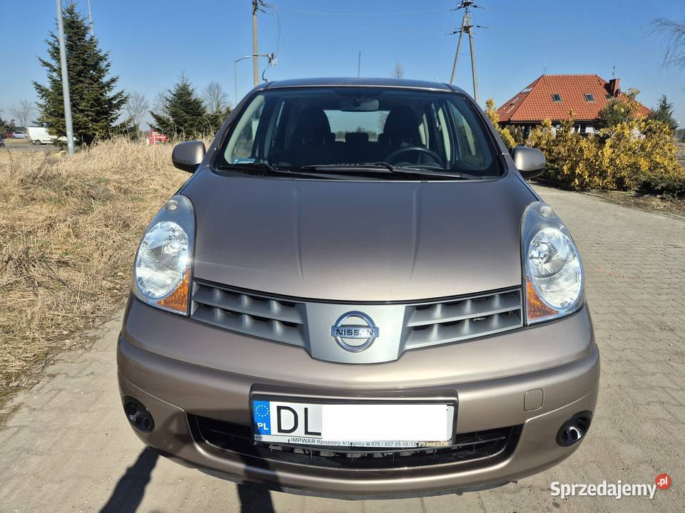 Nissan Note Model 2008 1301 WłaścicielSalon Legnica sprzedam
