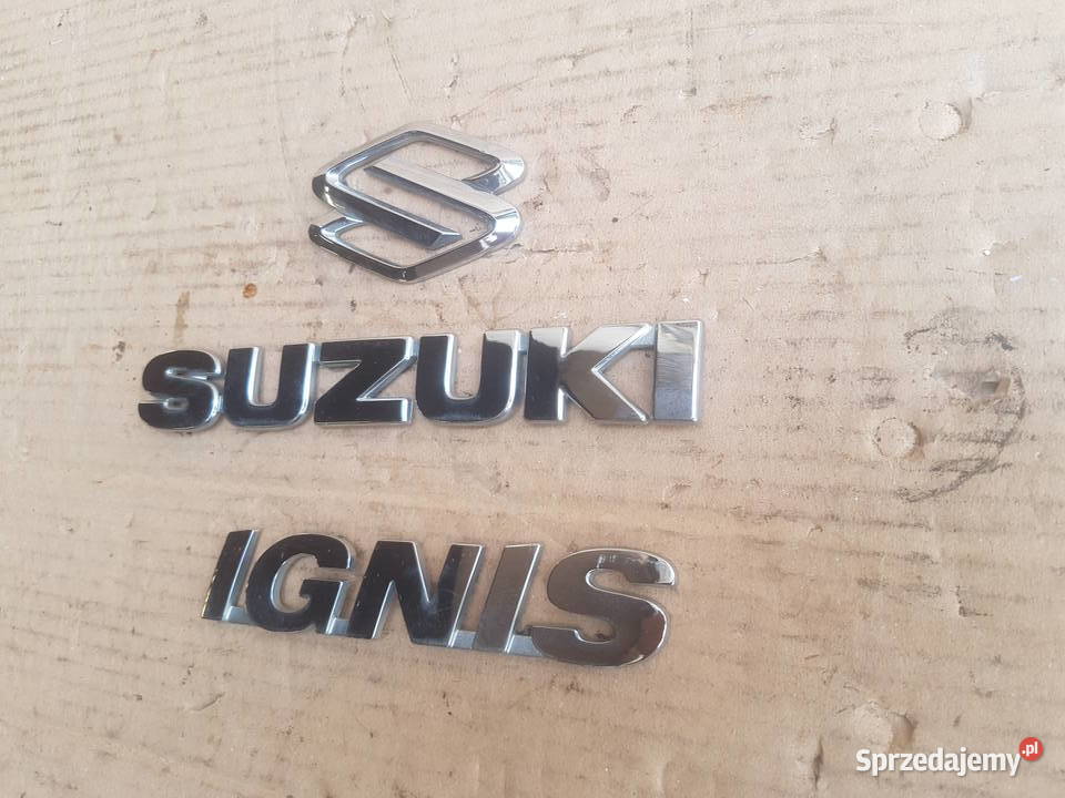 Suzuki Ignis MH 0410 emblematy znaczki tylnej Legnica