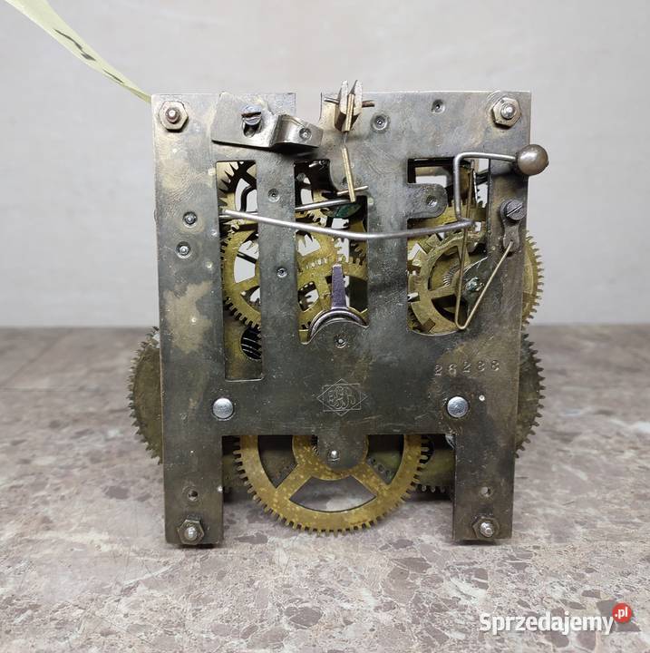 M148 Mechanizm starego zegara ściennego