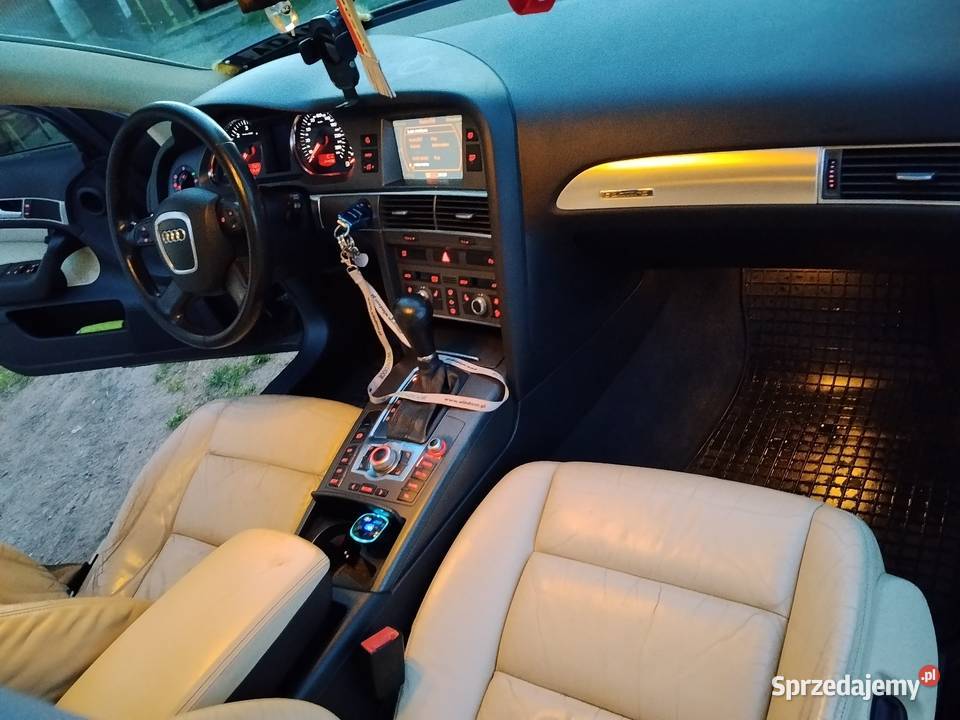 Audi A6 C6 30 TDI Quatro tiptronic skóry 3000cm3 mazowieckie Radom
