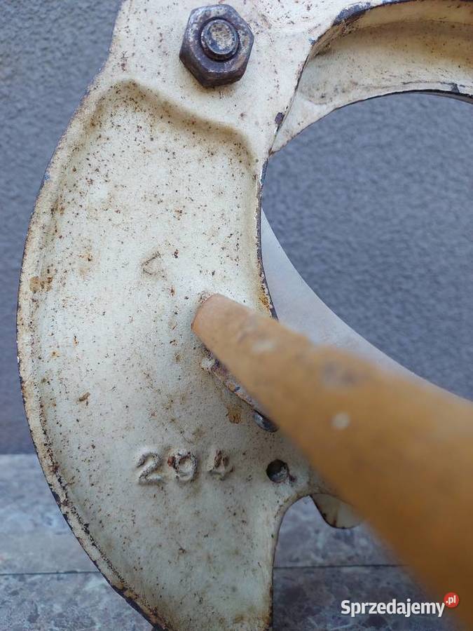 Stara krajalnica gilotyna do ziół Raadvad 294 pomorskie Tczew