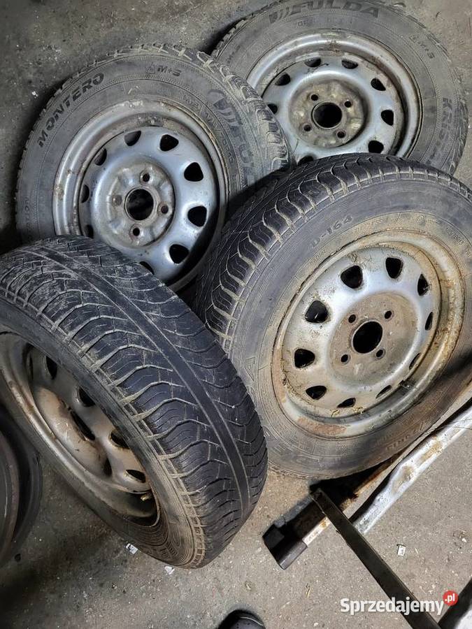 Koła felgi 4x100 opony 17570 13 fulda vw seat Pułtusk