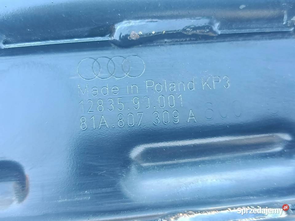 AUDI Q2 81A BELKA ZDERZAKA TYŁ TYLNA WZMOCNIENIE Przemęt