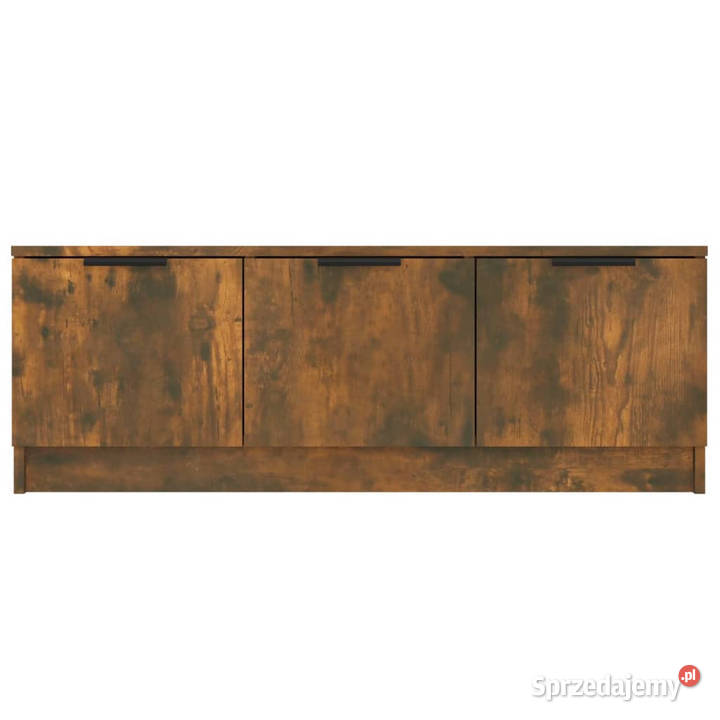 Szafka pod TV przydymiony dąb 197x35x52 WM817081 RTV Warszawa