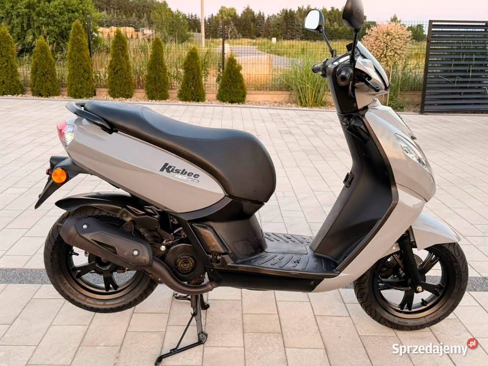 Skuter Peugeot Kisbee 2017r 50cc 2t BLACK Siedlce