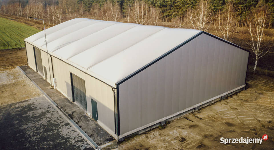 Hala aluminiowa 15x22x45m magazyn producent Warszawa sprzedam