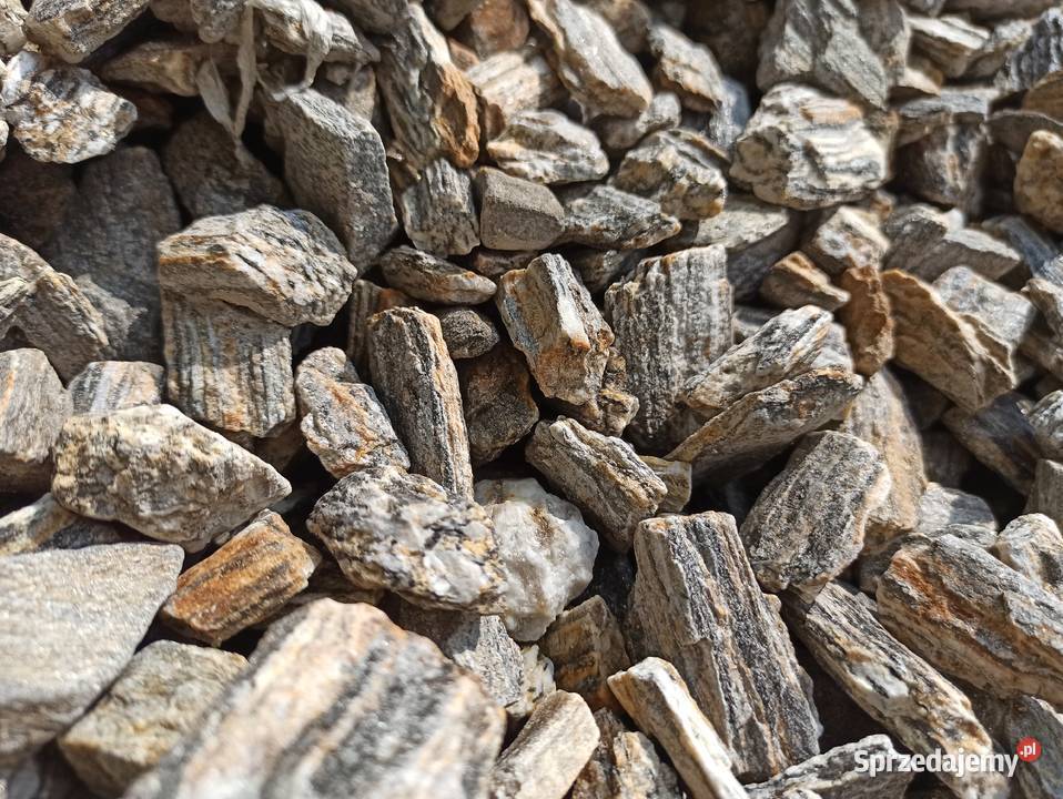 Kora Kamienna Kamień do gabionu Granitowy Grys i kermazyt Szczecin