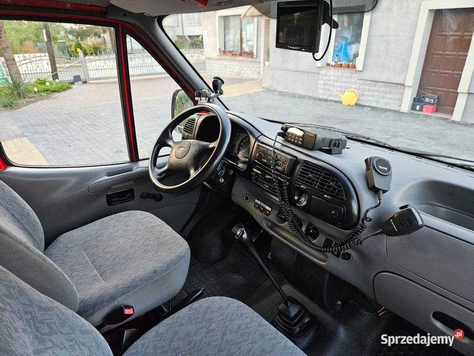 Ford Transit lekki samochód pożarniczy OSP z kujawsko-pomorskie