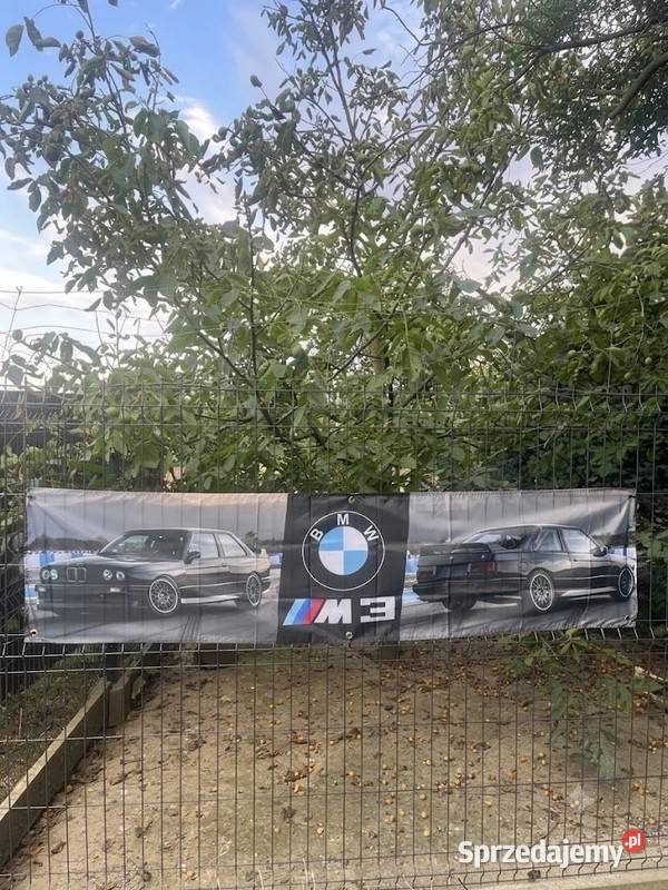 Baner BMW M3 o wymiarach 180x45 Warszawa