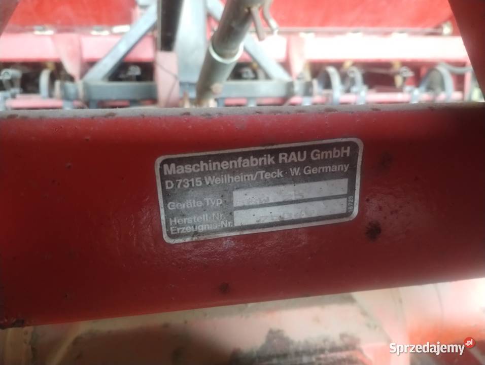 Agregat uprawowy marki RUV typ RW25 mazowieckie Wola Gołkowska