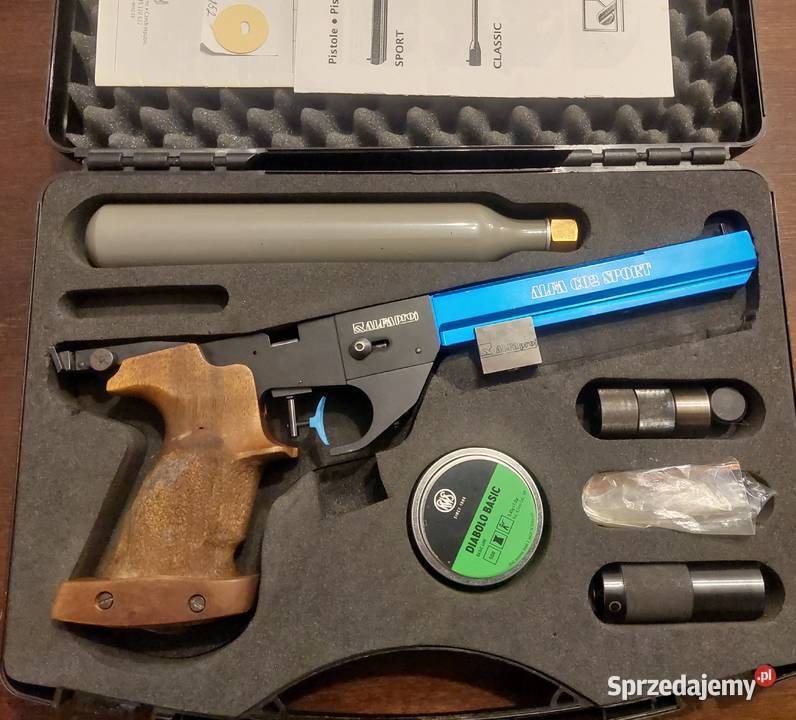 Pistolet match Alfa Sport co2 45mm