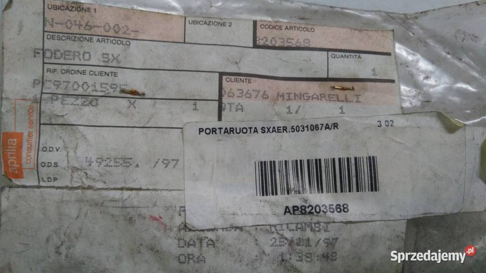 AMORTYZATOR PRZÓD Zawieszenie laga lewa OEM Bielsk Podlaski