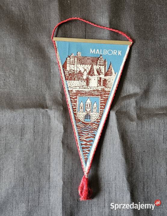 Proporczyk z okresu PRLu 2 Warszawa