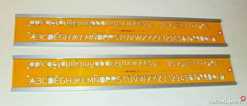 Szablony kreślarskie Rotring 25025 101 1414 202 Gliwice