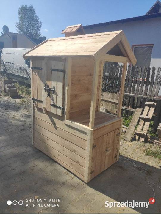 Wędzarnia ogrodowa drewniana podwójne ściany Bliżyn