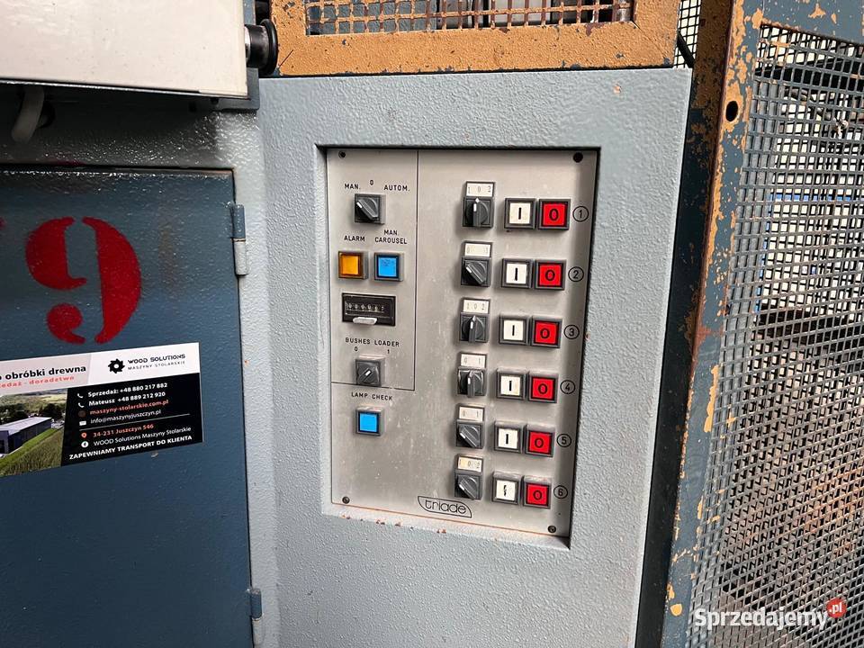 Wiertarki do elementów toczonych TRIADE FR6S Produkcja Juszczyn sprzedam