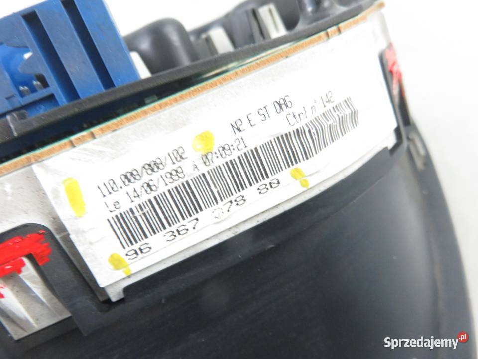 LICZNIK PEUGEOT 306 14 9636737880 110008808102