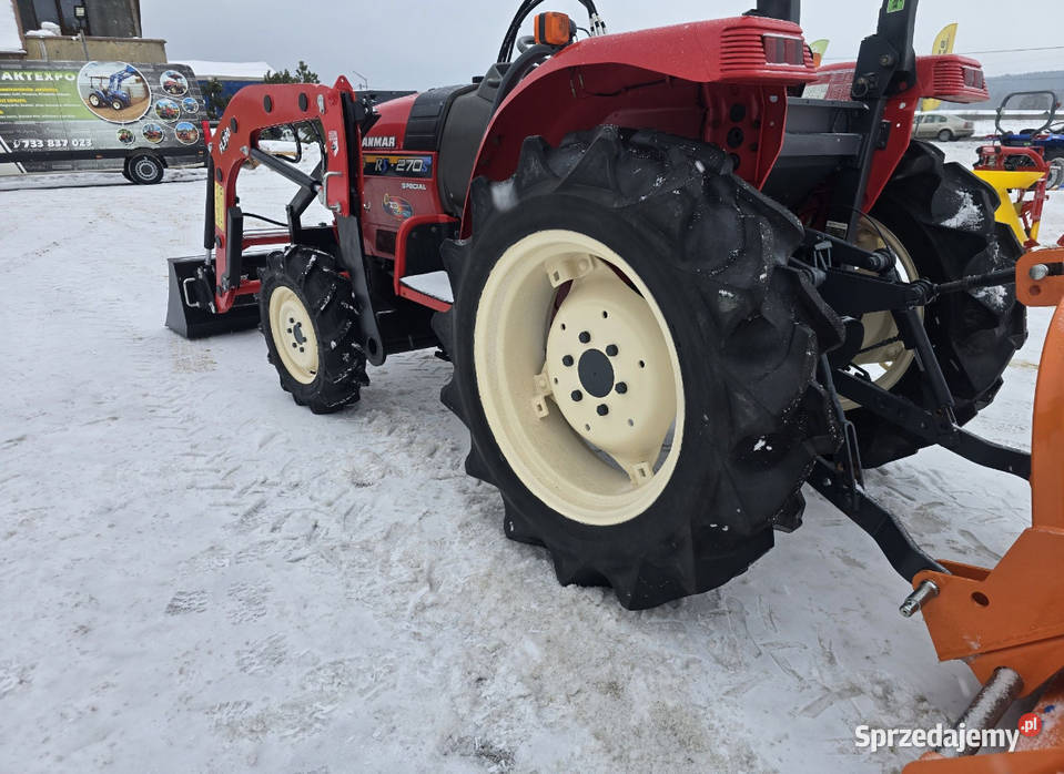 Mini traktor ciągnik rolniczy Yanmar RS270 z Lniska