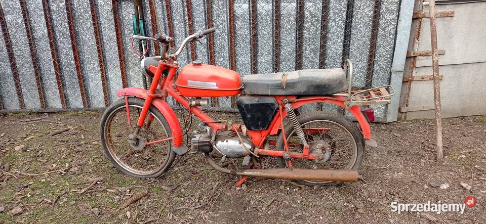 Romet Ogar z czeskim silnikiem Falborek