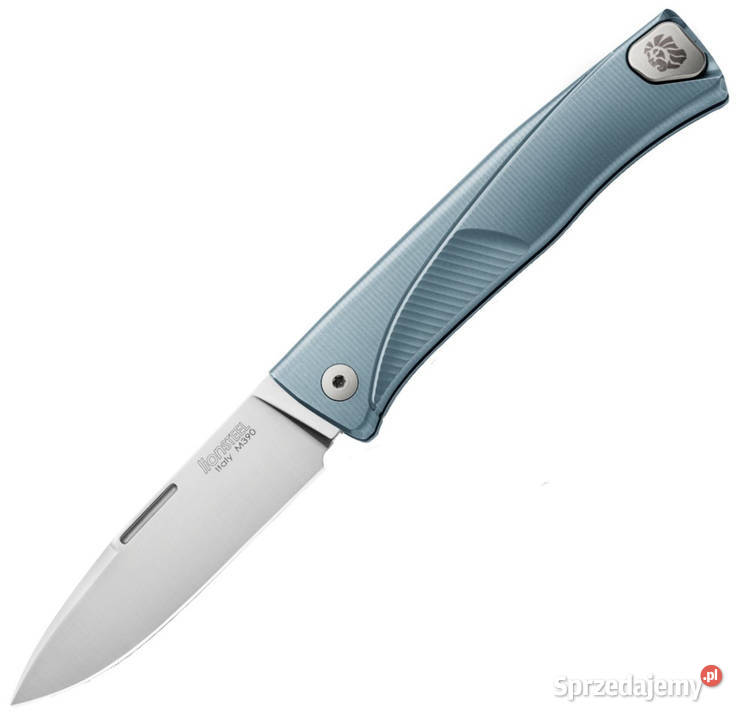 Nóż składany LionSteel Thrill Blue Titanium Warszawa