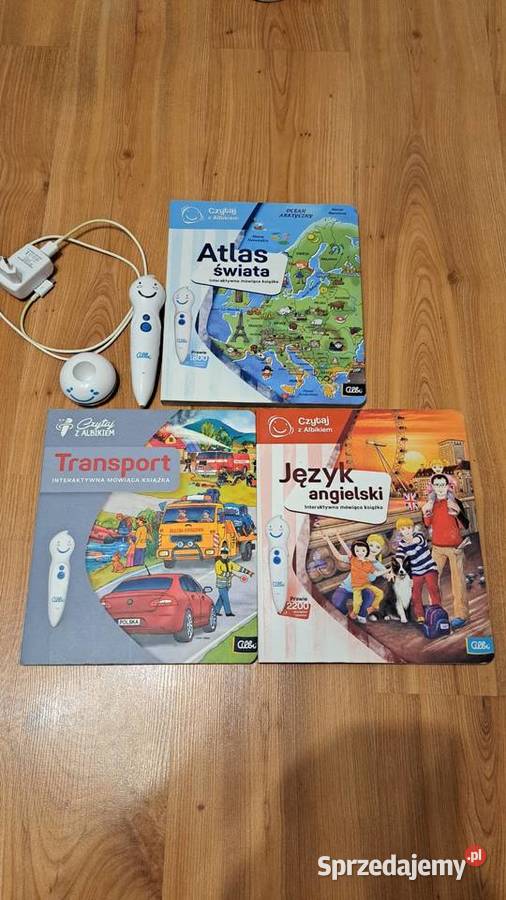 Czytaj z Albikiem mówiące pióro 3 książki Turek