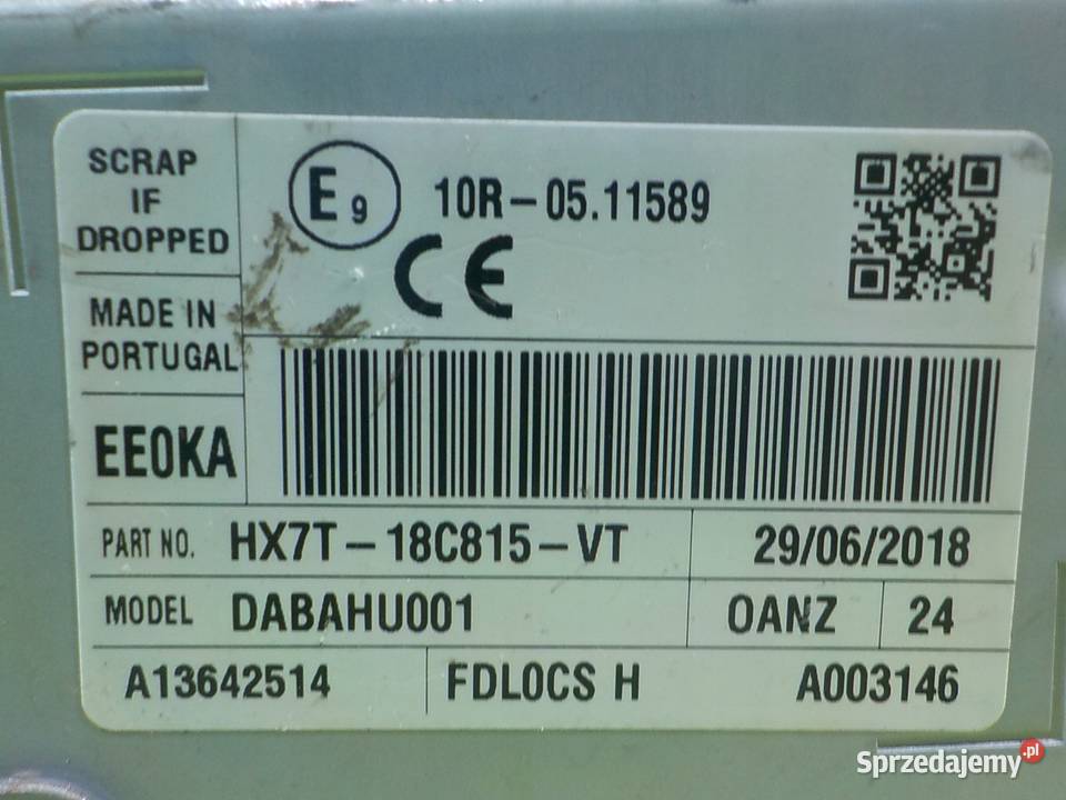 FORD ECOSPORT II 10 B 18r 5D radio nawigacja Suków