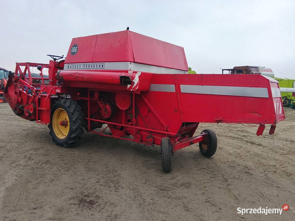 Kombajn zbożowy Massey Ferguson 186 w oryginale nieuszkodzony Skaryszew