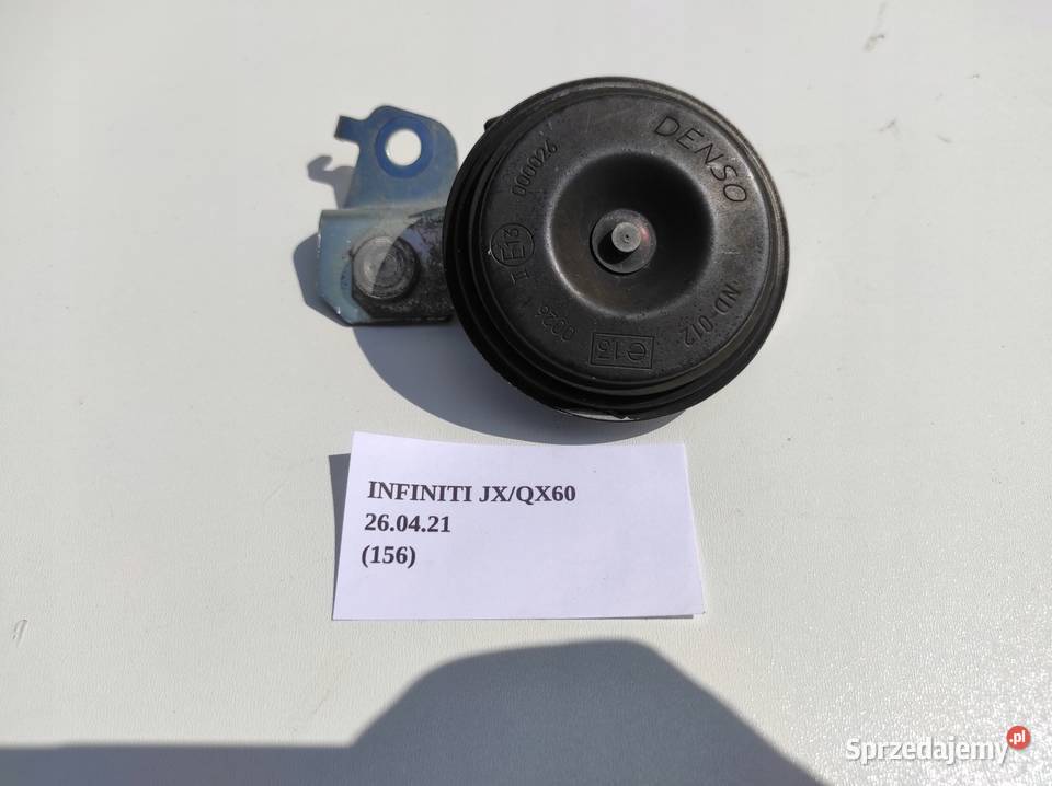GŁOSNIK ALARMU SYGNAŁ KLAKSON INFINITI QX60 JX wielkopolskie Nowy Tomyśl