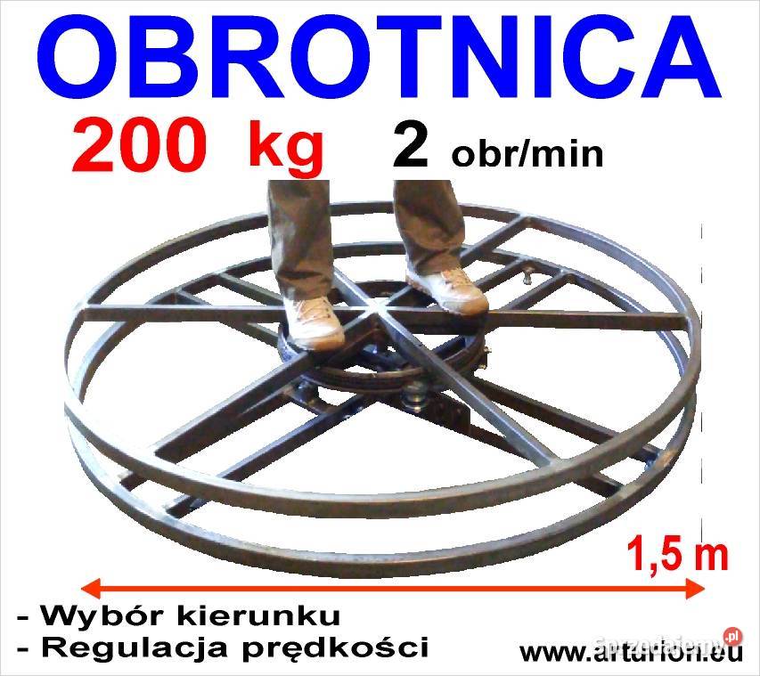 Podest Obrotowy Ekspozytor Napęd Reklam