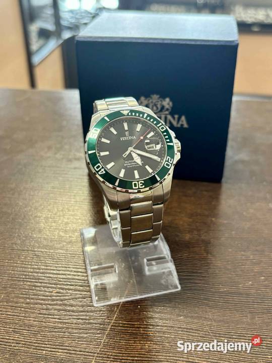 Zegarek męski Festina F205312 srebrny Automat Elbląg