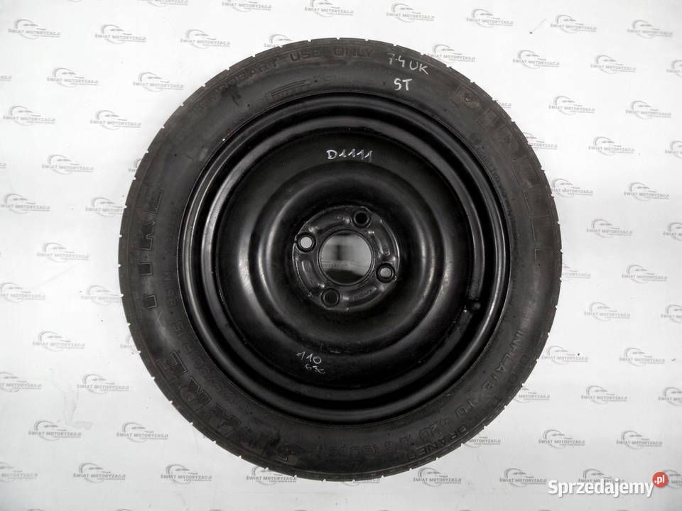 FORD FOCUS MK1 I koło dojazdowe 1258015 95M Koła dojazdowe sprzedam