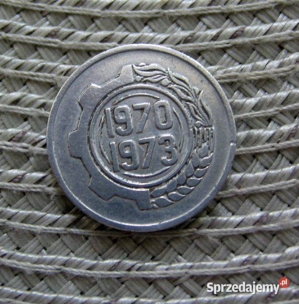 Algieria 5 Centymów 1970r Pierwszy Plan