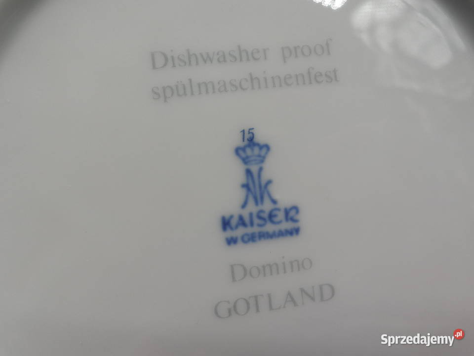 Talerzyk deserowy Kaiser Domino Helsinki