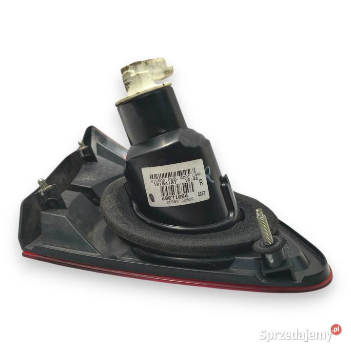LAMPA PRAWA Nissan Qashqai I 0613r tylna tylnia osobowe Lampy tylne Chełm
