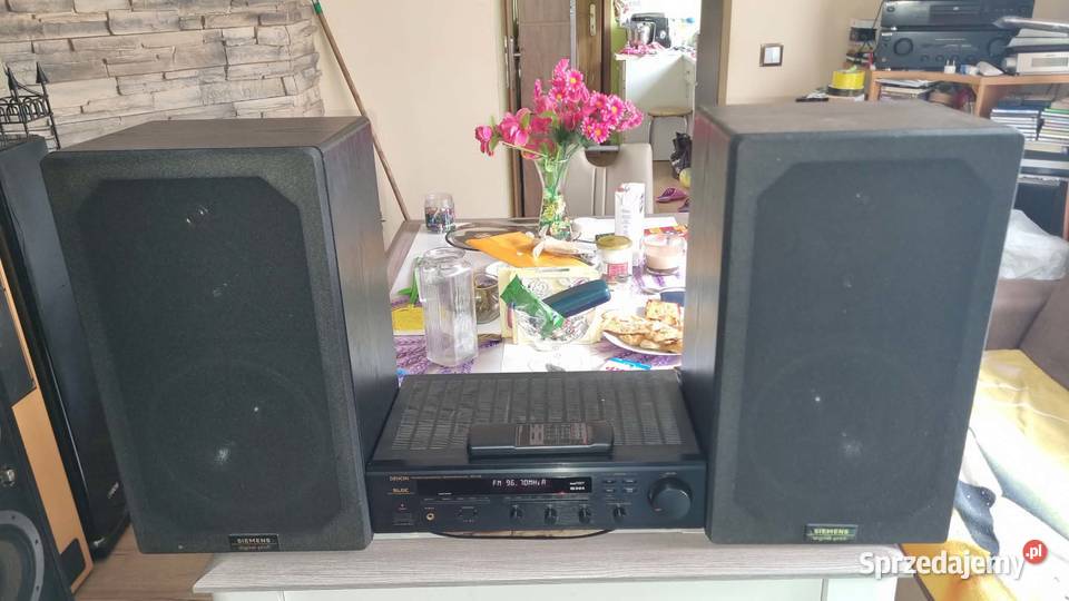 Amplituner Denon DRA455 RDS z pilotem plus łódzkie Warta