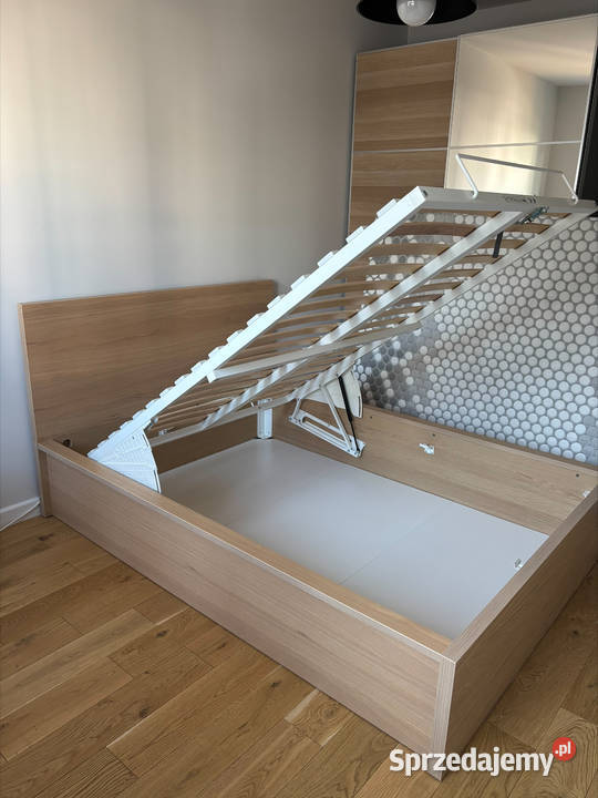 Zestaw sypialniany stelaż materac mazowieckie Warszawa sprzedam