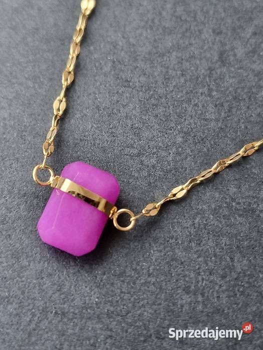 AMETYST SYBERYJSKI NASZYJNIK WISIOR ZODIAKALNY śląskie Częstochowa sprzedam