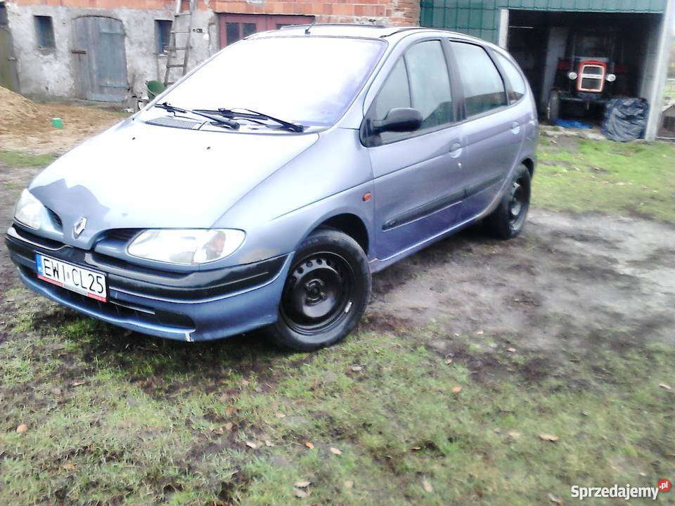 Renault Scenic 16 8V benzyna gaz klima elektryka radio Skrzynno