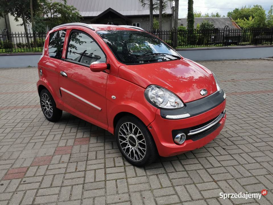 Microcar MGO 2013r 4 osobowy Fak VAT23 L7e na B1 światła przeciwmgielne