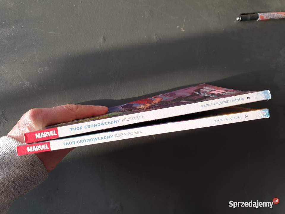 Thor Gromowładny Boża Bomba Przeklety tom 2 3 kredowy papier  Gdynia