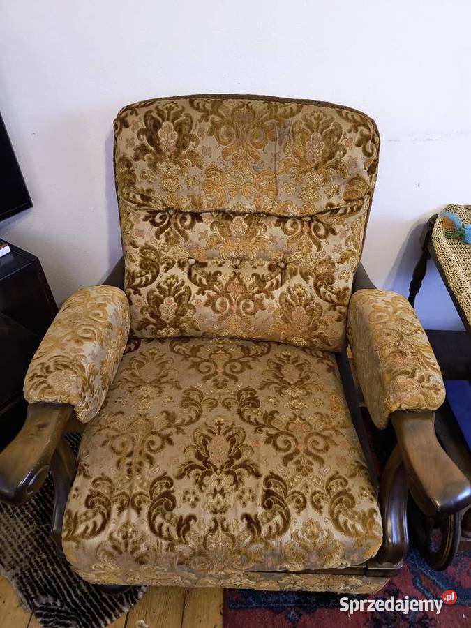 Sofa i dwa fotele dolnośląskie