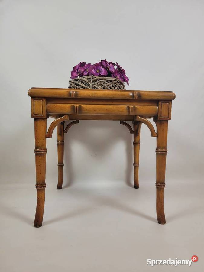 Stolik kawowy z rafią 46cm Białogard