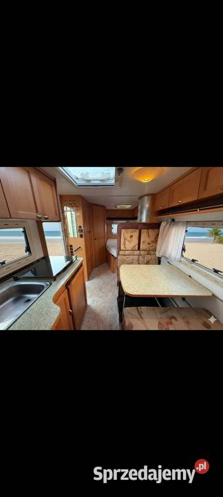 Kamper Fiat Ducato Burstner 25 TDI PÓŁINTEGRA Łódź