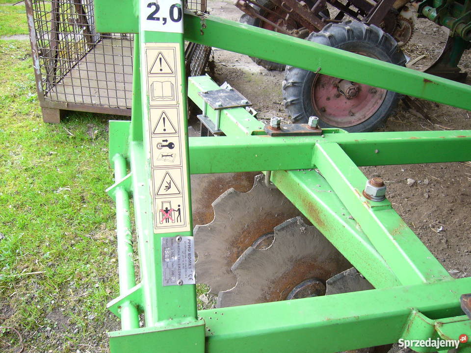 Brona talerzowa 2m nieuszkodzony Garbce sprzedam