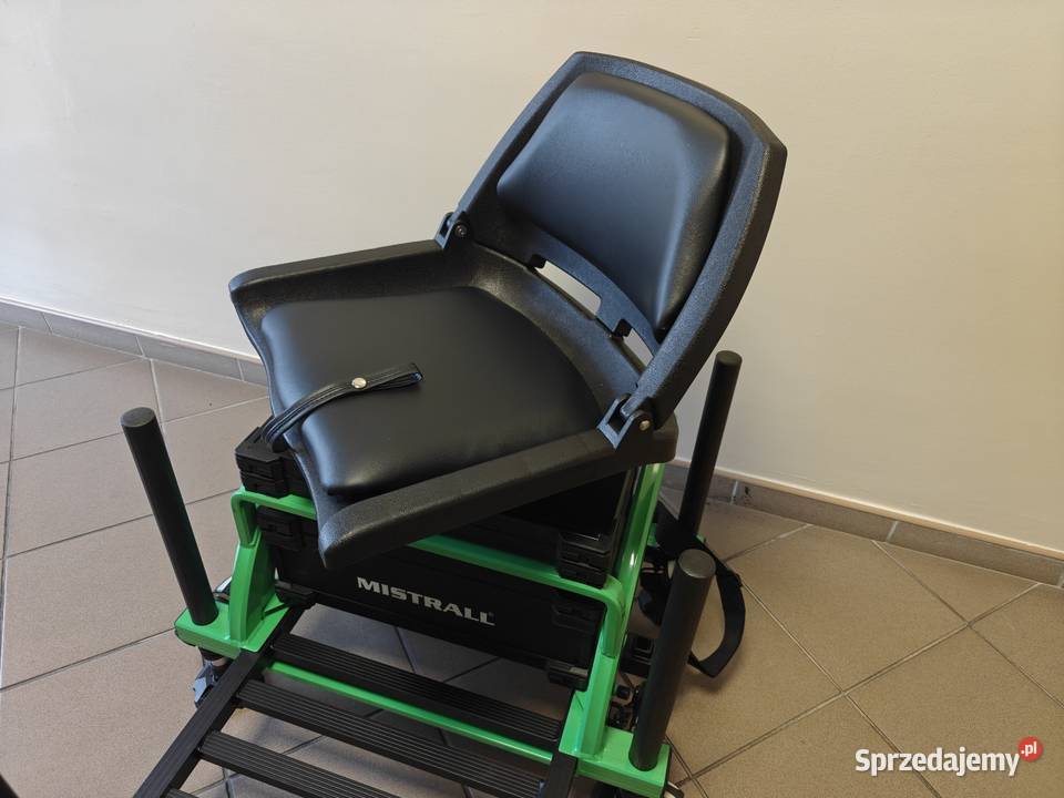 Mistrall X6 fotel obrotowy wędkarski NOWY kosz Sporty strzeleckie i myślistwo Sporty strzeleckie i myślistwo Międzyrzecz