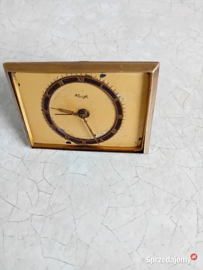 KOLEKCJONERSKI BUDZIK KIENZLE MINIATURA Elbląg