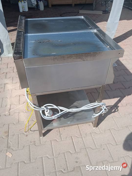 PŁYTA GRILLOWA GŁADKA 700PBE400G  RYFLOWANA Gastronomia Wrocław